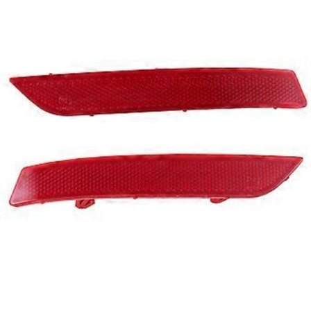 Reflekslys bakfanger for Peugeot 508 2010 2011 2012 2013 2014 Bakfanger Lys Bar Varsel