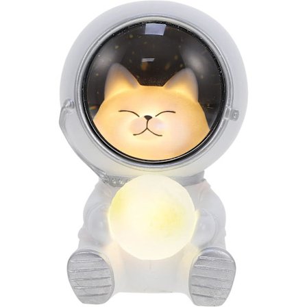 Creative Night Light - Astronaut Cat Shaped Night Light, Decorat