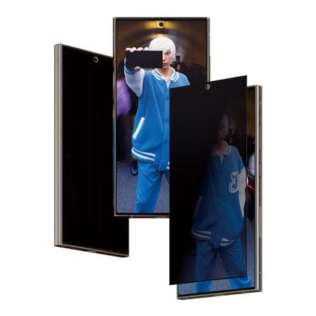 PanzerGlass Privacy Screen Protector Samsung Galaxy S24 Ultra | Ultra-Wide Fit w. EasyAligner