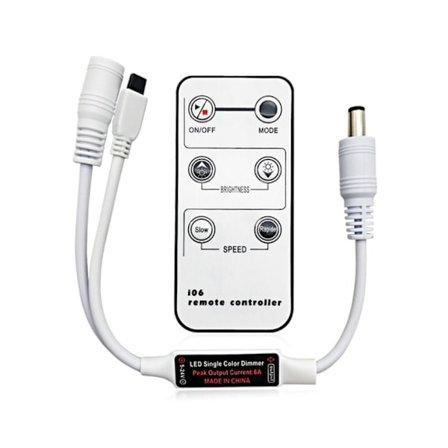 Infrarött ljuskontroller Light Timing LED Light Strip Dimmer