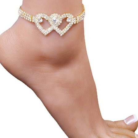 Ankelkedja Benarmband GULD STYLE 2 - spot försäljning