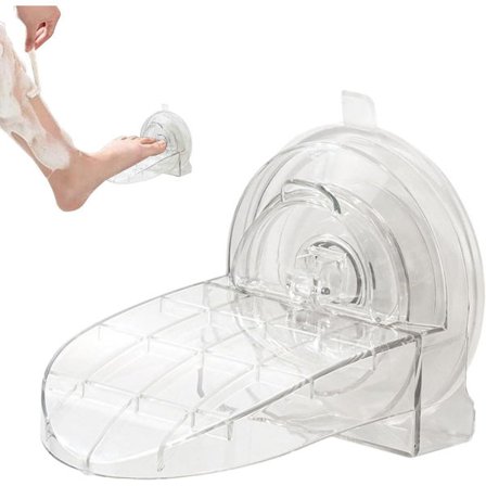 Fothviler Dusj Bad Fothviler Sammenleggbar Fotpedal Barberingshviler Barberingshviler for barbering av ben i dusjen for gravide og personer 