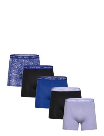 Cotton Stretch Boxer 5P Blue Björn Borg