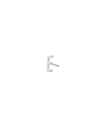 Earring Studs Archetypes, A-Z Silver Design Letters