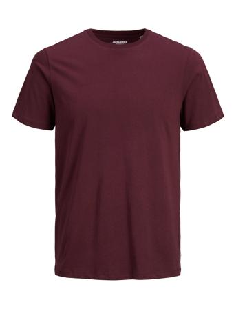 Jjeorganic Basic Tee Ss O-Neck T-shirt Burgundy Jack & J S
