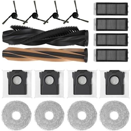 VUSZR Sæt med 17 Tilbehør til dreame X50 Ultra Complete/X50 Ultra/L50 Pro Ultra/X50 Master, 1 B BROOM OG STØVSUGER TILBEHØR