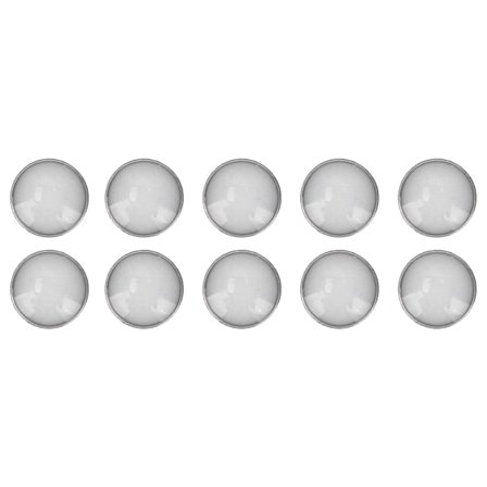 10 stk. blå lysende bezel-prikk urskive tilbehør