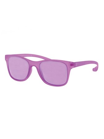 BA Optikk Unisex Sunglasses with a frame made of platic in lilac and lenses made of glass in mirror, lilac