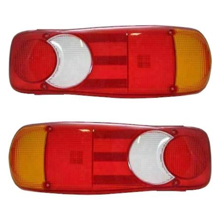 2 st Släpvagnsbaklykta Skydd Kompatibel Med Daf Lf45 Lf55 Nissan Cabstar Lastbil