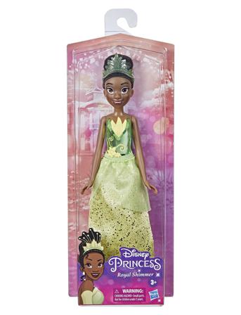 Disney Princess Royal Shimmer Tiana Doll Patterned Hasbro