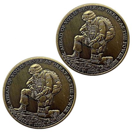 United States Soldier Commemorative Coin Veteran Coin Collectible Novelty Födelsedagspresent