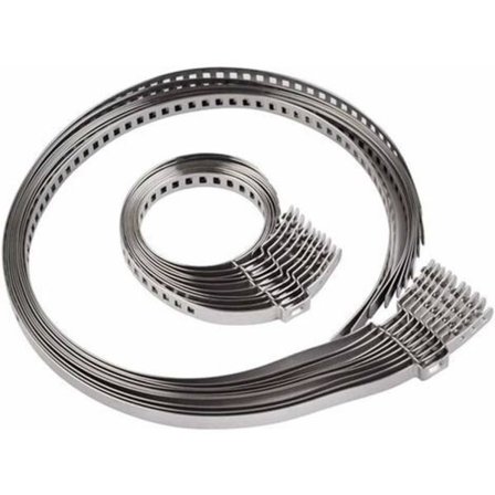 10 kpl Cardan-käynnistyspanta, CV-nivelpanta Säädettävä ruostumattomasta teräksestä valmistettu letkunpanta