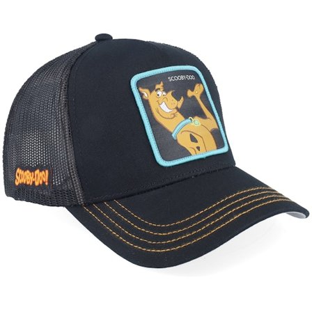 Capslab - Černá trucker Kšiltovka - Scooby Doo Black Trucker @ Hatstore