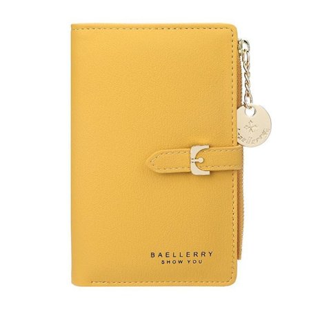 Kvinnors kopplingsplånbok, Baellerry Ladies Fashion Leather Long