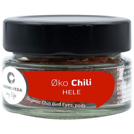 Cosmoveda Chili hele stykker Ø 10 g, Helse & Madvarer, Krydderier, Chili
