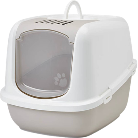 Savic - Kattekasse Nestor Jumbo Beige 66x49x47cm - Katt - Kattedo & kattetoalett - Kattedo & kattetoalett med tak - ZOO.no