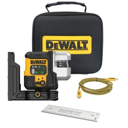 Dewalt DCLE14301GB-XJ Krysslaser med grønn laser, Laserinstrumenter