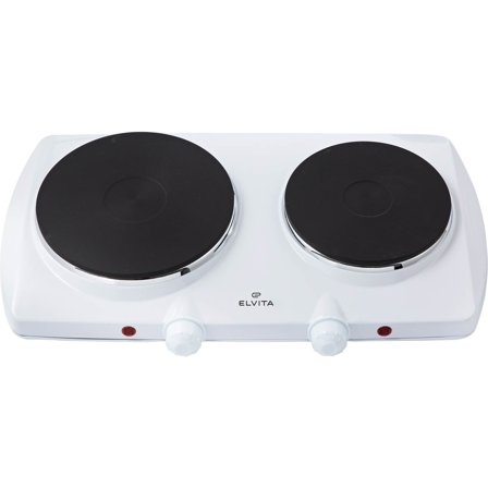 Elvita - Dobbel platetopp CKP1223V Hvit