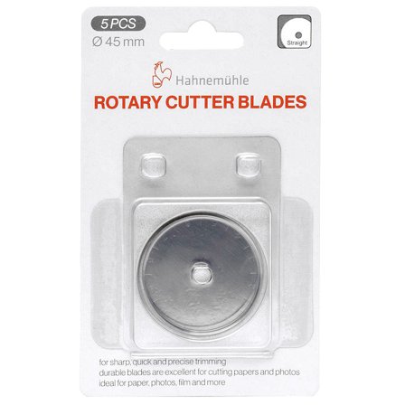 Hahnemühle Lames de rechange pour coupe-rouleau 45 mm Lot de 5