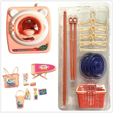 Dollhouse Tvättmaskin Miniatyrmöbler 5 5