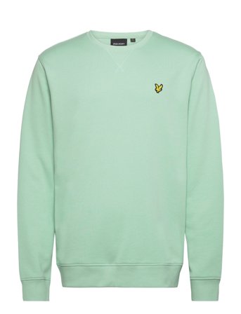 Crew Neck Sweatshirt Sweat-shirt Genser Grønn Lyle & Scott*Betinget Tilbud