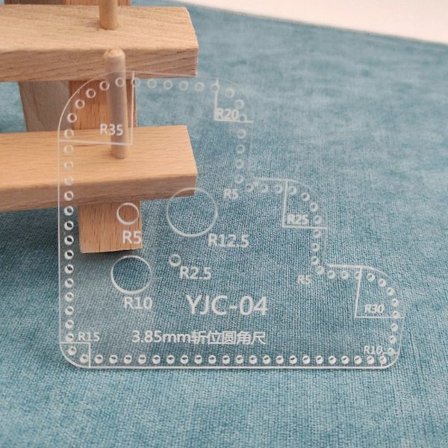 Läderpositioneringslinjal Gör-det-själv-akrylmall C C