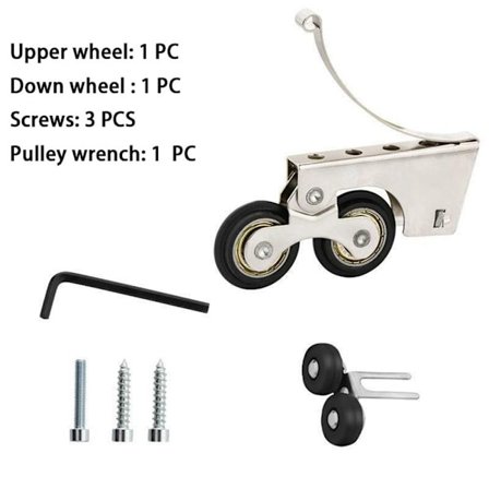 4 ST Dør Løpere Ruller Skyvedørs Hjul STYLE 4 STYLE