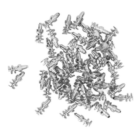 50 st Gängade Halkskydd Dubbar av Volframstål Aluminium för Däck till Bil Lastbil Gaffeltruck