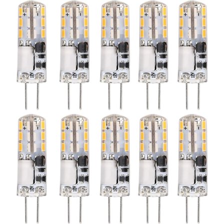 G4 LED Pærer Dæmpbare J-C Bi-Pin Sockel Lyslamper 1.2W AC/DC 12V