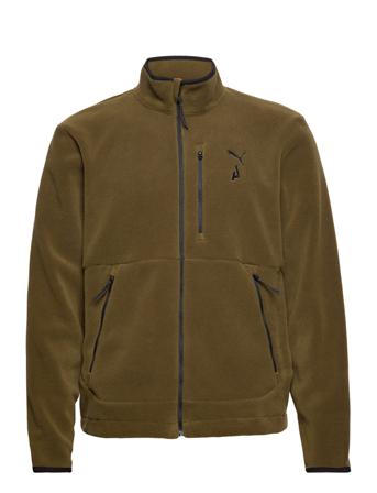 Seasons Polar Fleece Full Zip Sweatshirts & Hoodies Fleeces & Midlayers Grøn PUMA