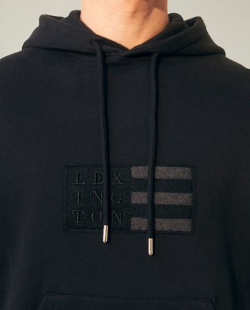 Lexington Organic cotton logo hoodie
