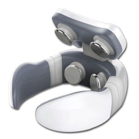 Nakkemassager, elektrisk pulsmassager til nakken, trådløst nakkevæv