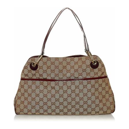 Gucci Vintage, Shoulder Bags Bruin, Dames, Maat:ONE Size