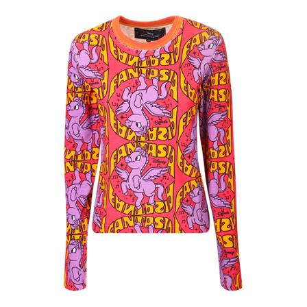 Stella Mccartney - Långärmade Toppar - Rosa - Dam - Storlek: S, Dam, Storlek: S