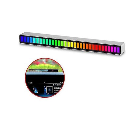 Led-ljus musik rytm ljus Rgb trådlös musik spelrum dekoration