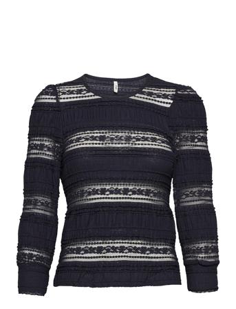 Onlfelina Life 3/4 Top Jrs Blue ONLY