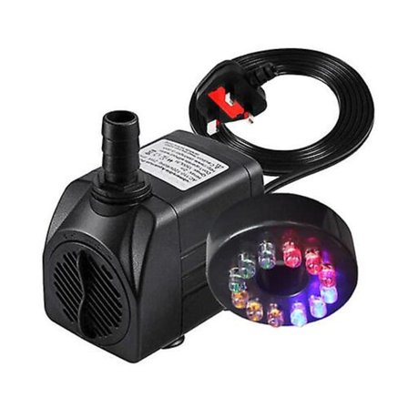 Udendørs havefiskedam elektrisk vandpumpe lille springvandspumpe