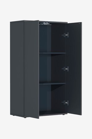 VCM - Vcm Skab Dalosa 3-Kammer - Grå - Kommoder - Fra Homeroom