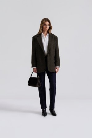 Malina - Helen Jacke - XS - Brown Check