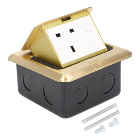 UK Standard Pop Up Stikdåse Bord Strømudtag med Netværksinterface 250V