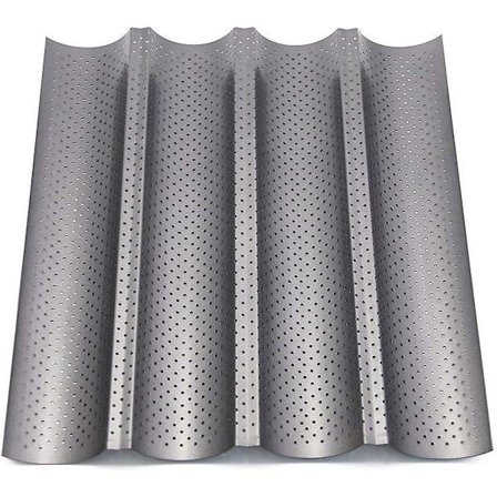 Non-stick Perforert Baguettebrett: Essensielt Tilbehør for Perfekte Hjemmelagde Baguetter