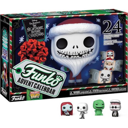 Julekalender: The Nightmare Before Christmas - 24 lommer med Pop! Vinyl figurer