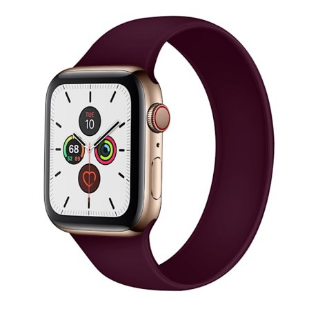 Solo Silikoniranneke Apple Watch 42/44mm Lila