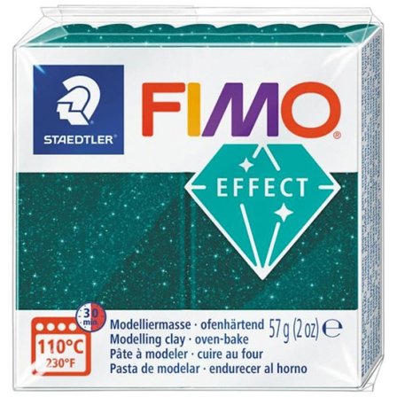 Fimo Paste - STAEDTLER - Effect Galaxy - Vihreä - 57 g