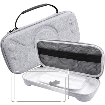 Etui til Nintendo Switch 2 2025 Etui + 2X Beskyttelsesfilm, Taske til Switch 2, Rejsevenlig
