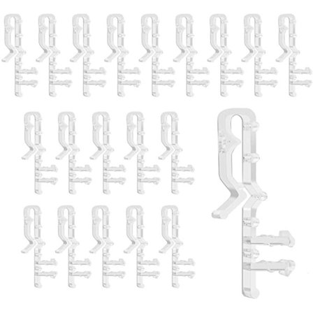 12 sett 2,0 tommers spaltelist gardin baffel hengerlist tilbehør