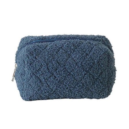 Sød Plys Makeup Taske Stor Kapacitet Rejse Kosmetik Taske Praktisk