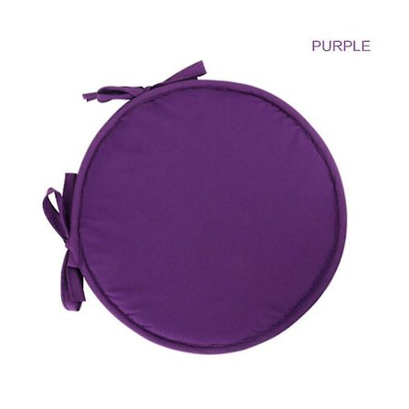 30/38cm Pehmeä Pyöreä Tuolin Istuinpehmuste Istuinpehmusteet Nauhoilla Kiinnitettävä