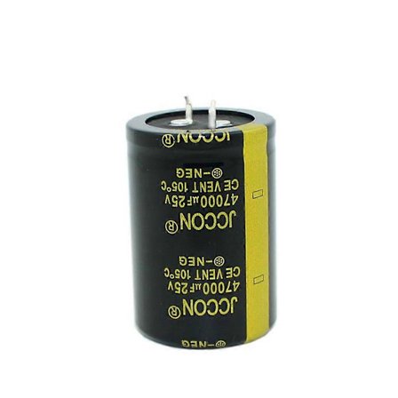 Superkondensator 25V 47000uF for bilrettere Super Farad kondensator
