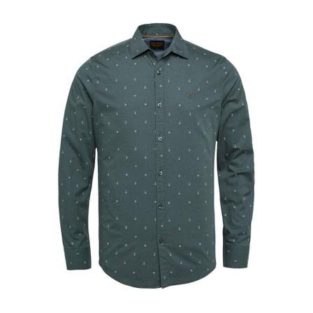 PME Legend, Casual Shirts Blauw, Heren, Maat:L